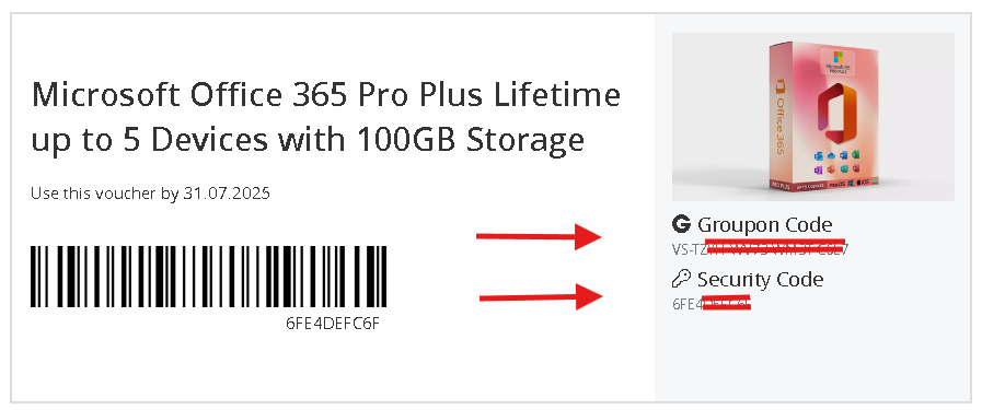 How to redeem Groupon voucher